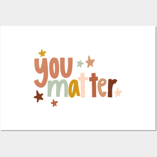 you matter aesthetic motivational quote Posters and Art